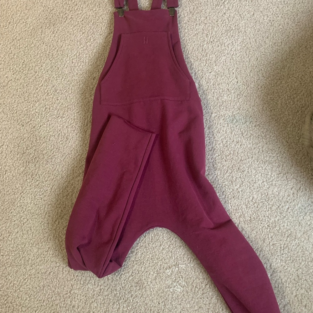 Little Hedonist Eco brand never worn, soft, cutest overalls